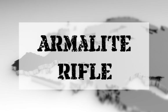 Armalite Rifle: Mastering the Art of Vintage Display Typography