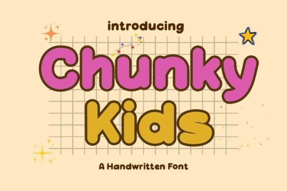 Chunky Kids: The Playful Font for Modern Brands