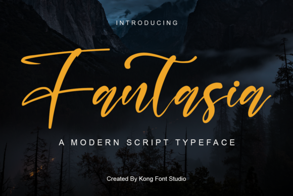 Fantasia: The Modern Script for Playful Branding