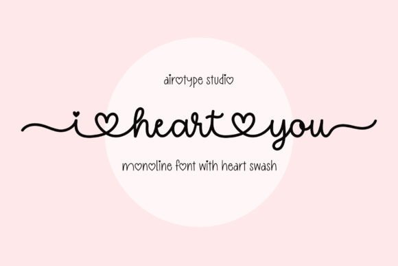 Finding the Perfect Vibe with the I Heart You Font