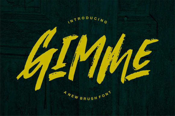 Gimmi: The Urban Display Font for Bold Creators