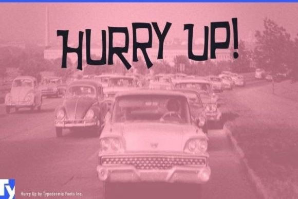 Hurry Up: The Retro Vibe Your Creative Projects Need