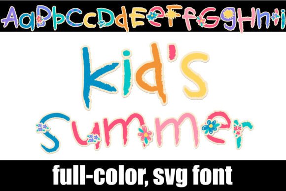 Kid's Summer: A Burst of Color for Playful Designs