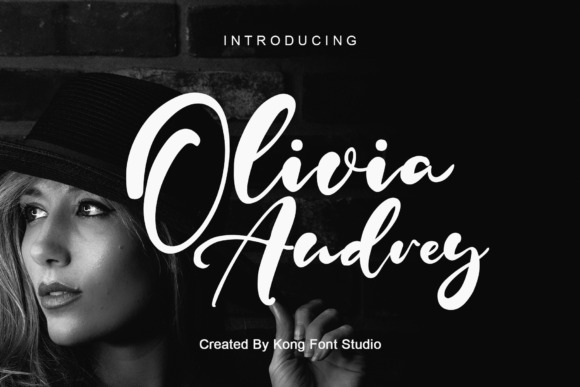 Olivia Audrey: A Modern Handwritten Font for Creative Projects