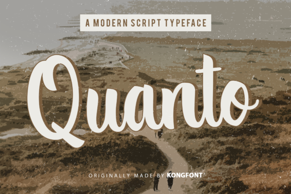 Quanto: The Modern Handwritten Font for Creative Projects