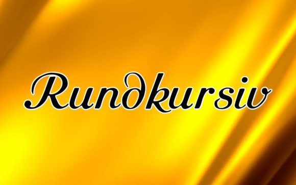 Rundkursiv: Crafting Authentic Connections with Peter Wiegel's Handwritten Font