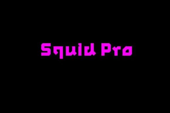 Squid: The Bold Display Font for Impactful Designs