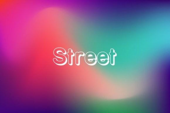 Street Font: A Warm Display Typeface for Modern Projects