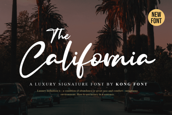 The California: A Modern Script for Creative Projects