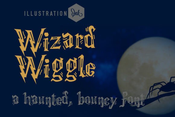 Wizard Wiggle: A Typeface That Captures Electric Energy